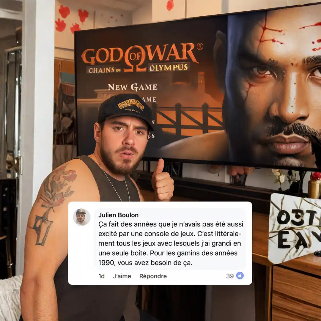 GameStick™ — La console rétro 4K tout-en-un